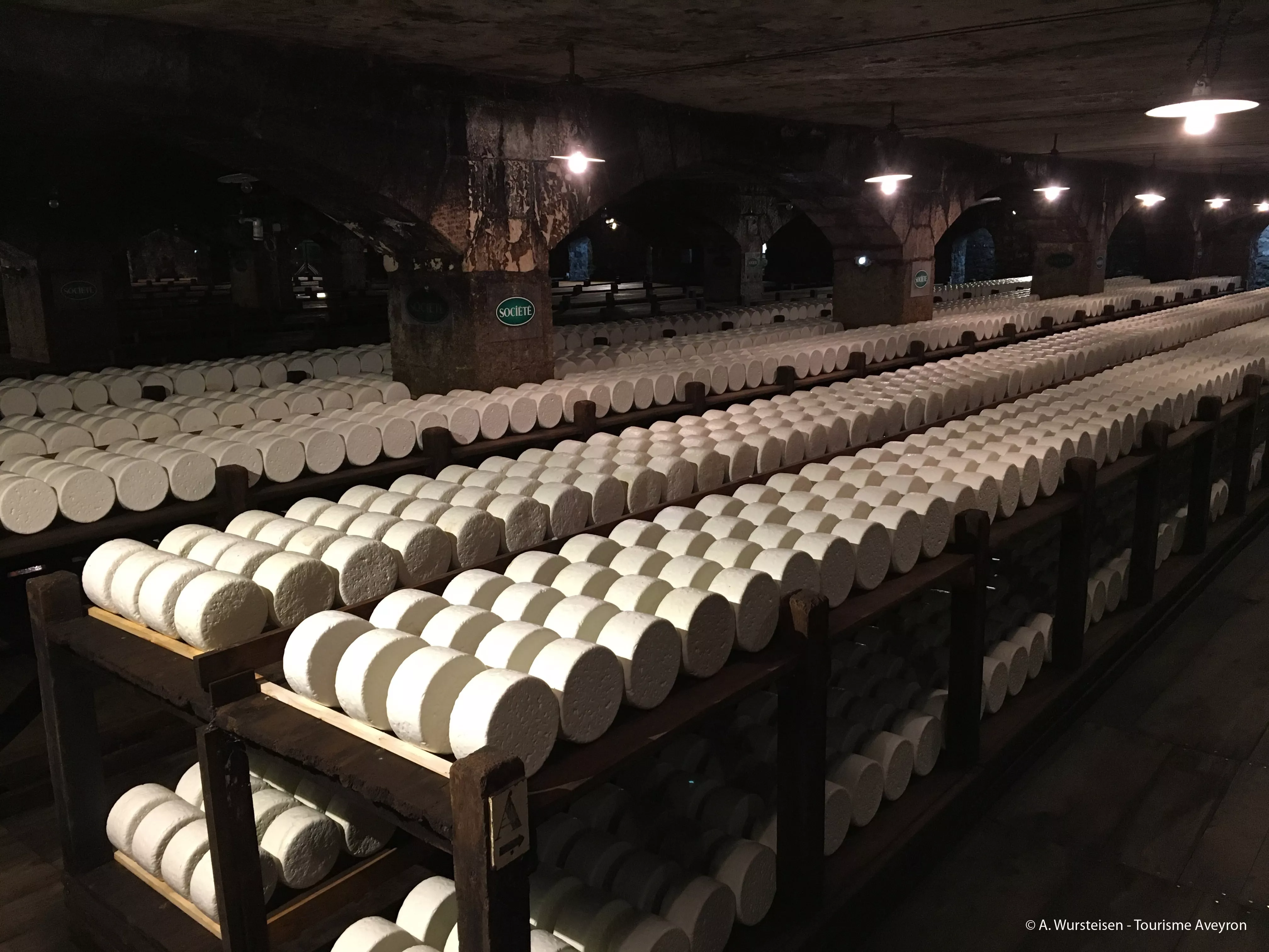 Visite des Caves de Roquefort Societe in France, Europe | Caves & Underground Places,Cheesemakers - Rated 4