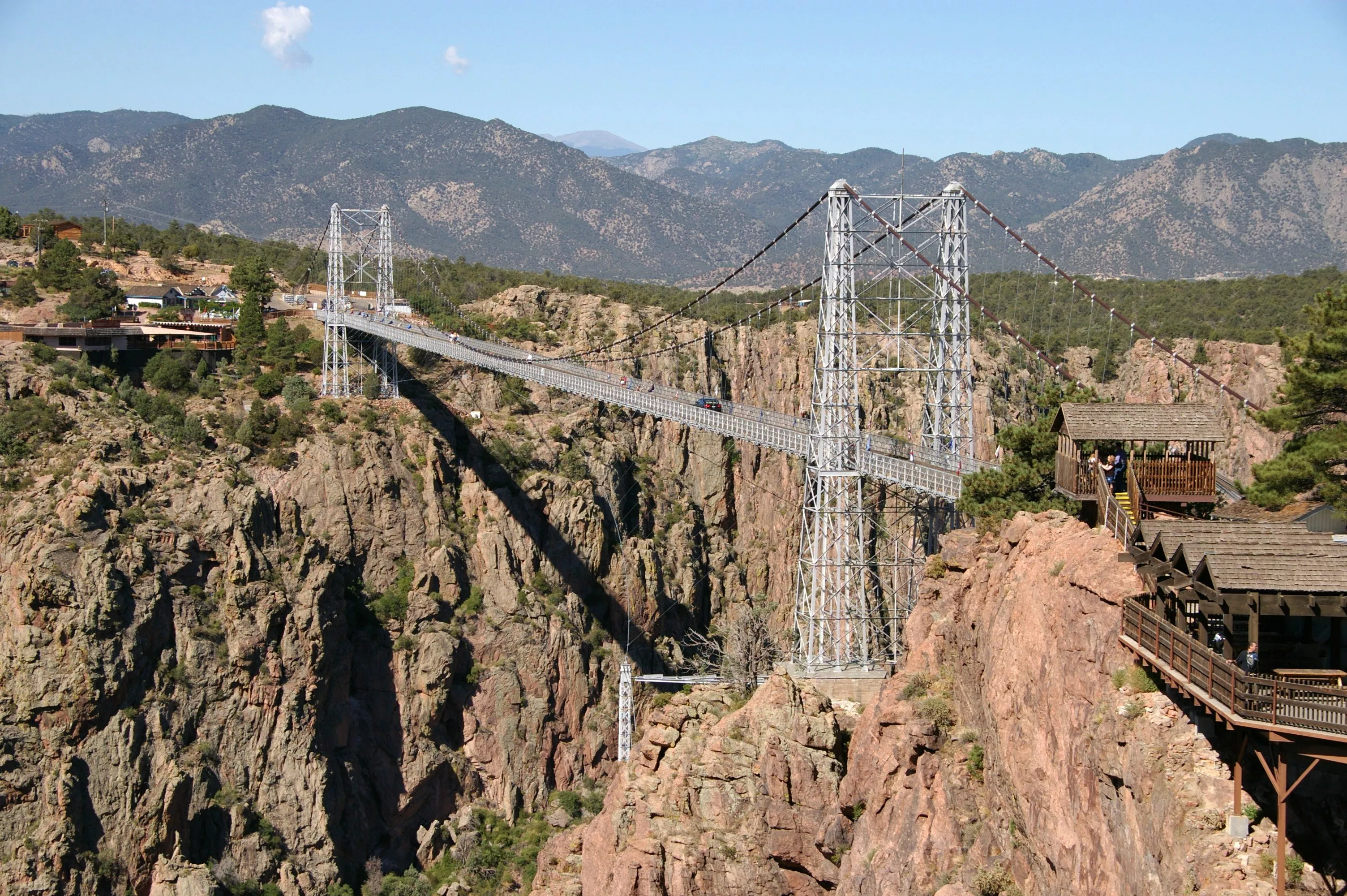 Royal Gorge Suspension Bridge in USA, North America | Bungee Jumping - Rated 4.2