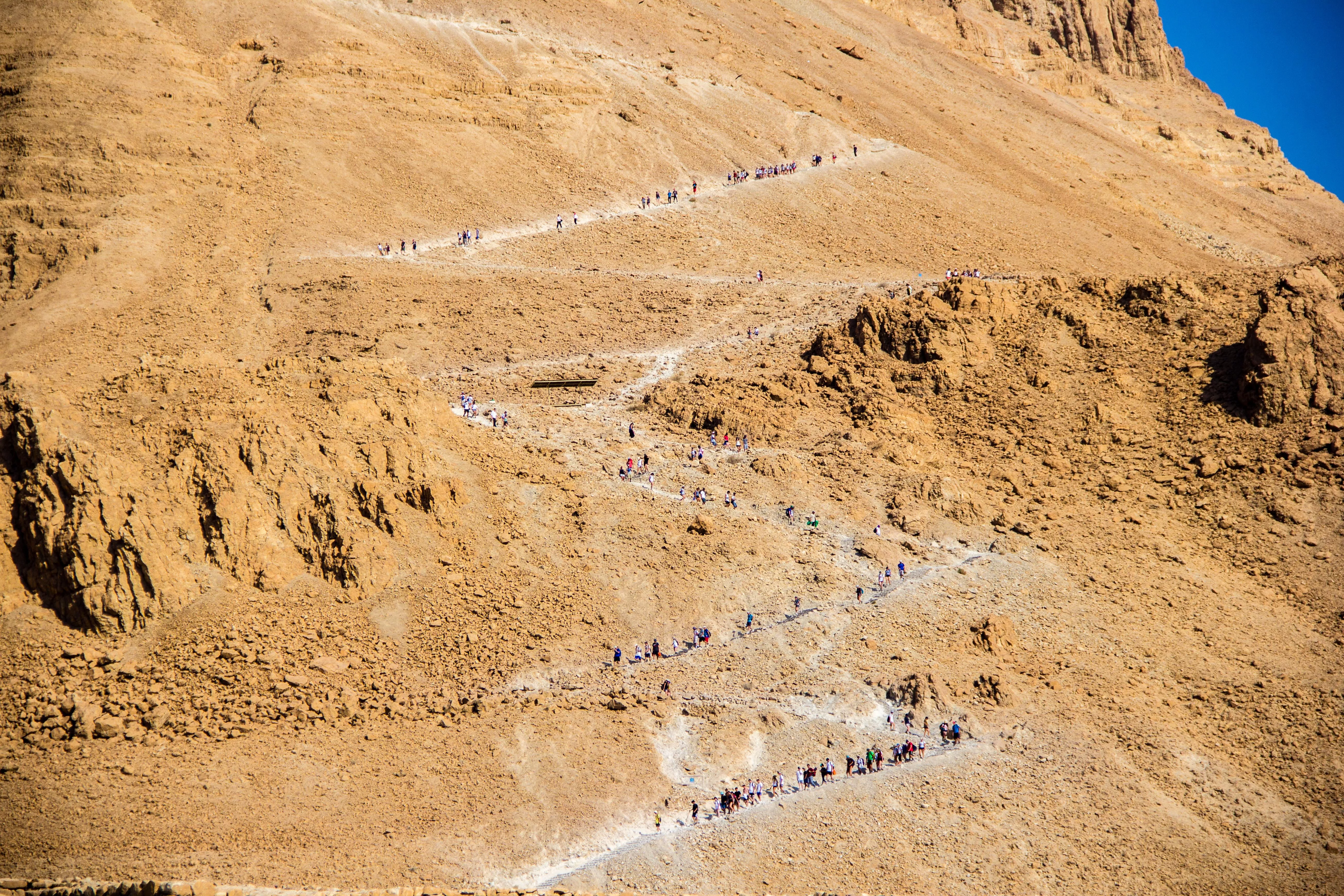 Masada Snake Path in Israel, Middle East | Trekking & Hiking - Rated 0.9