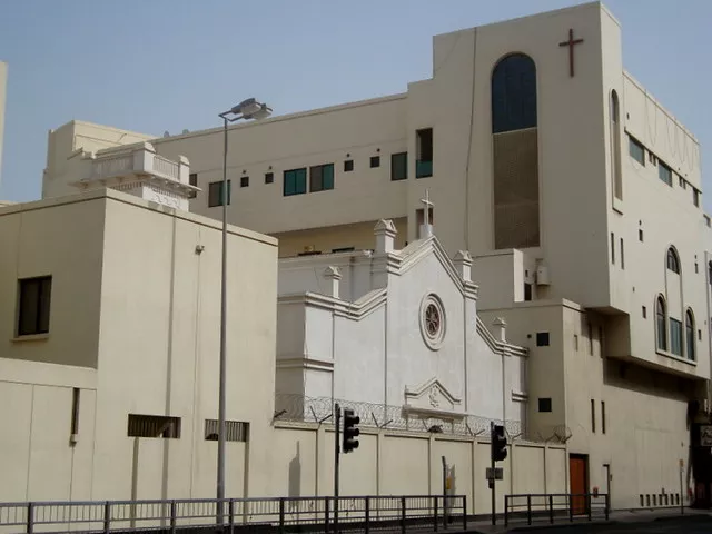 Sacred Heart Catholic Church in Bahrain, Middle East | Architecture - Rated 3.6