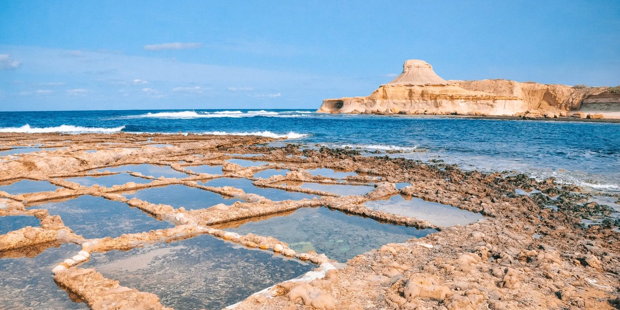 Salt Pans in Malta, Europe | Nature Reserves - Rated 3.9