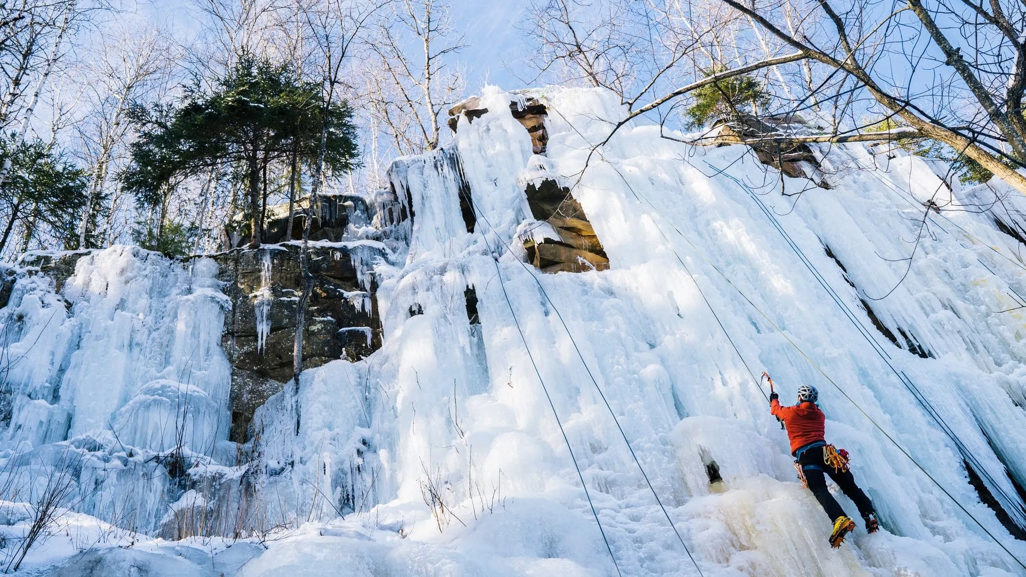 Sandstone Ice Park in USA, North America | Ice Climbing - Rated 4.1