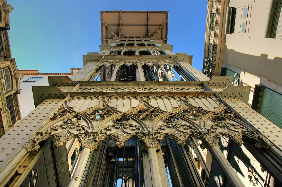 Santa Justa Elevator in Portugal, Europe | Observation Decks - Rated 4