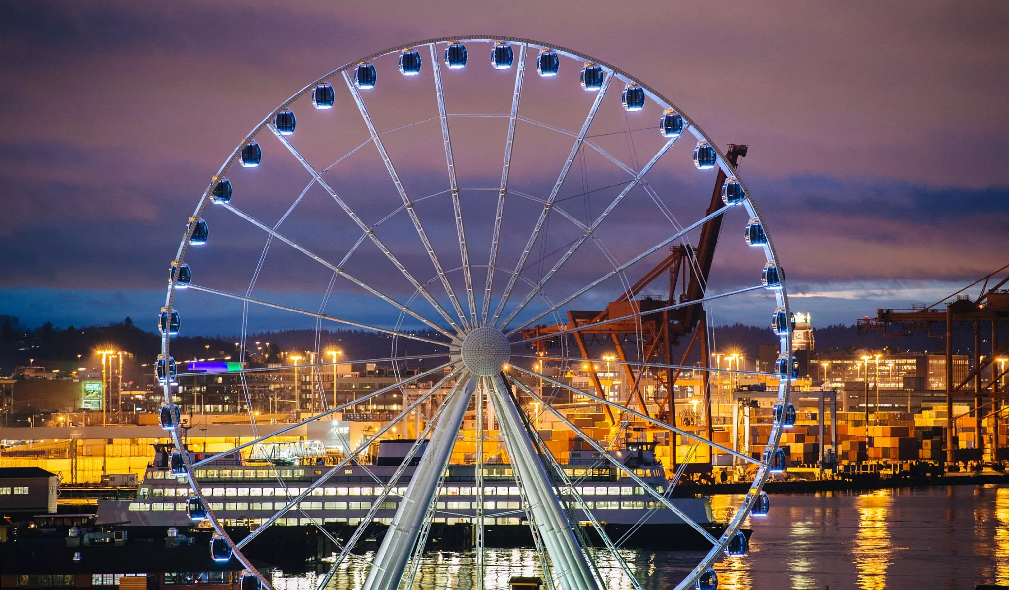 Seattle Big Wheel in USA, North America | Observatories & Planetariums,Amusement Parks & Rides - Rated 5.4