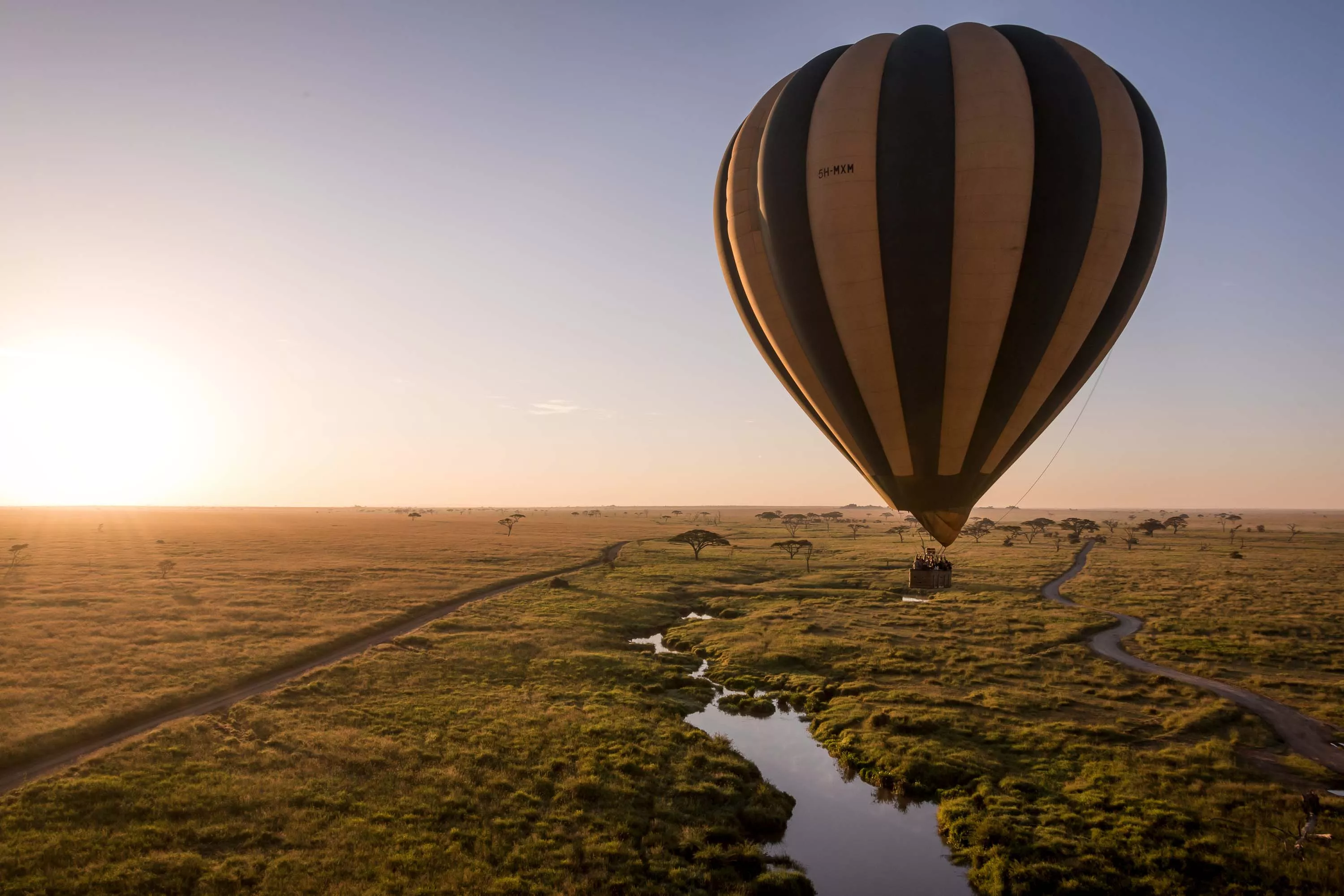 Serengeti Balloon Safaris in Tanzania, Africa | Hot Air Ballooning - Rated 5.4