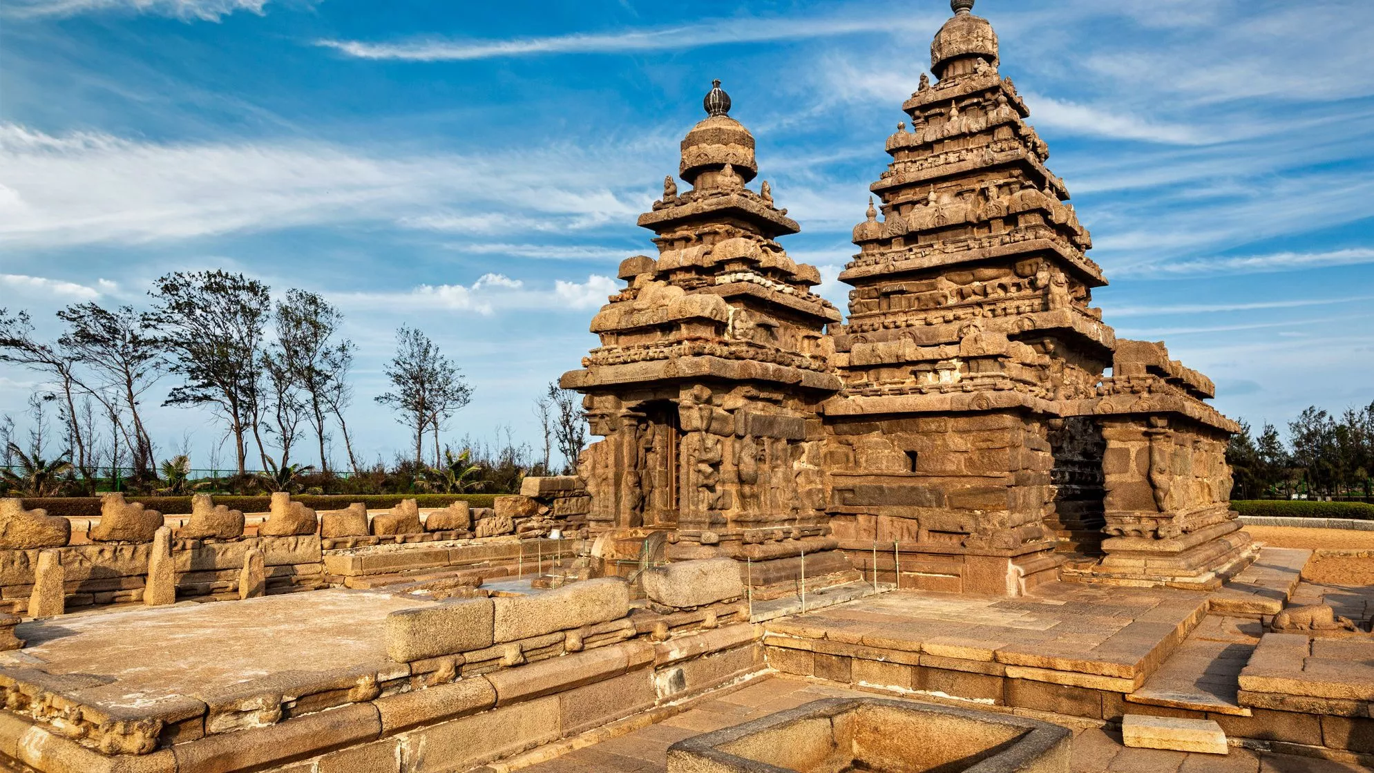 Shore Temple in India, Central Asia | Architecture - Rated 3.7