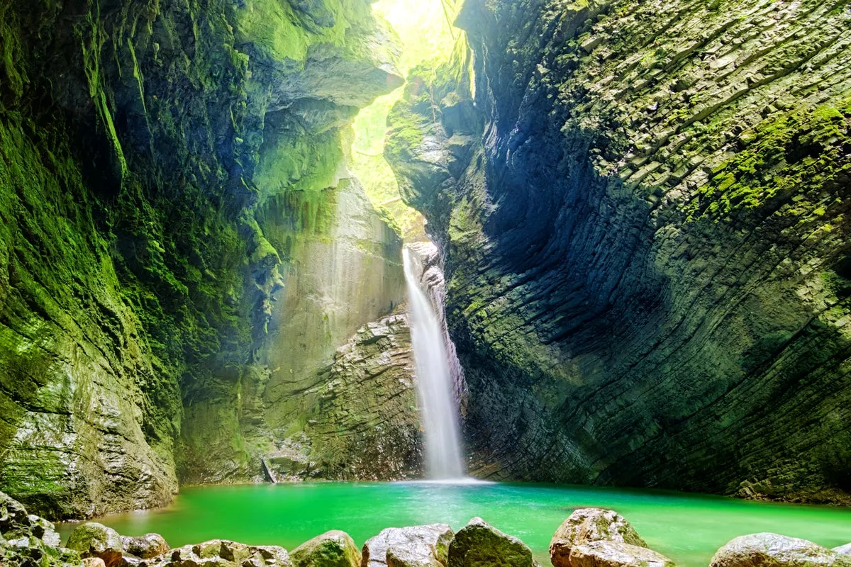 Slap Kozjak in Slovenia, Europe | Waterfalls - Rated 3.9