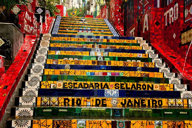 Staircase of Celaron in Brazil, South America | Architecture - Rated 4.7