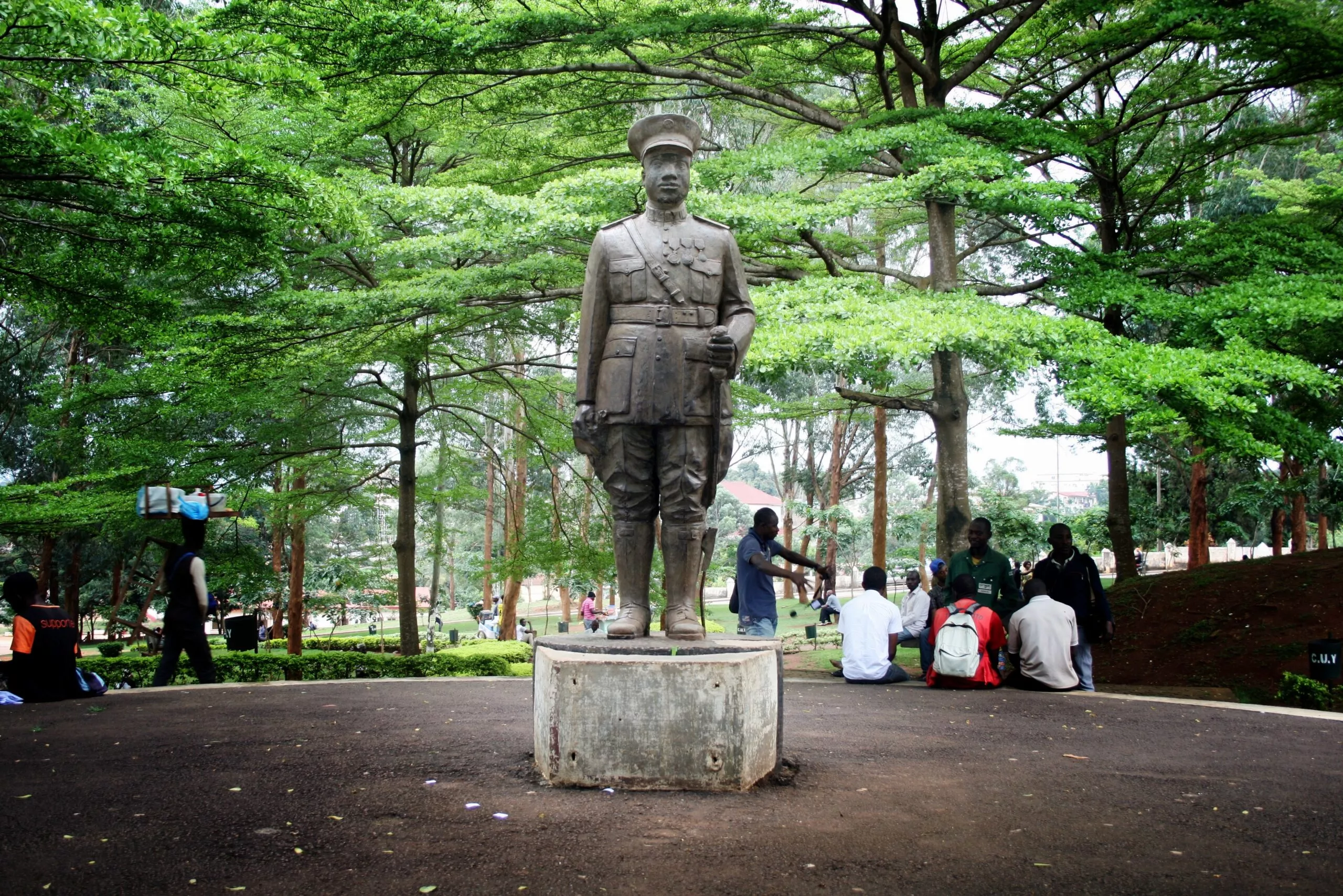 Statue of Charles Atangana in Cameroon, Africa | Monuments - Rated 0.6