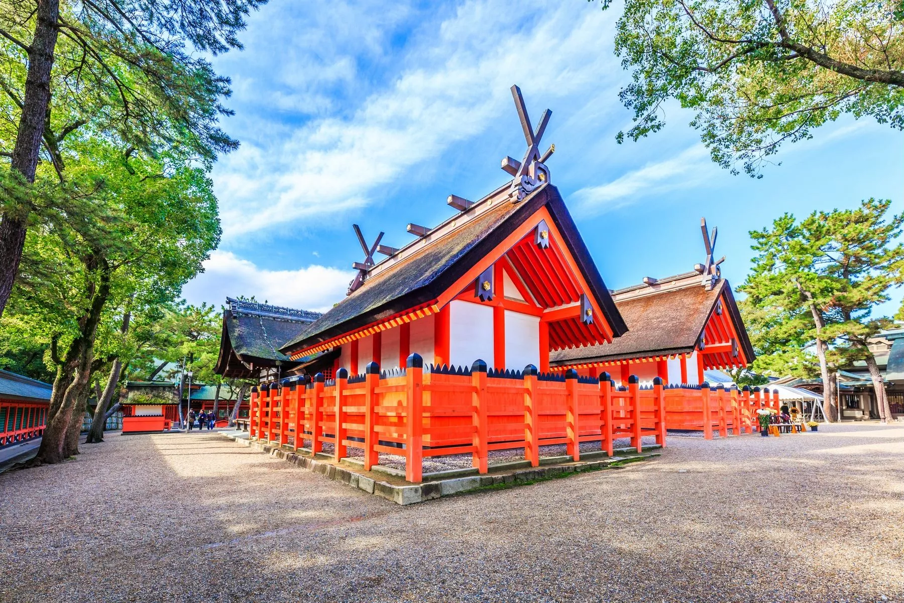 Sumiyoshi-Taisha in Japan, East Asia | Architecture - Rated 3.7