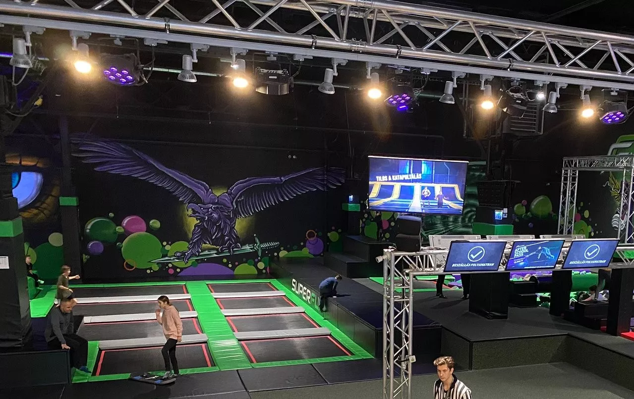 Superfly Budapest in Hungary, Europe | Trampolining - Rated 4.8