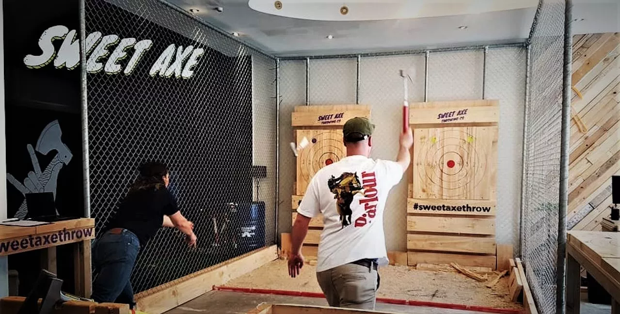 Sweet Axe Throwing  Auckland in New Zealand, Australia and Oceania | Knife Throwing - Rated 5.1