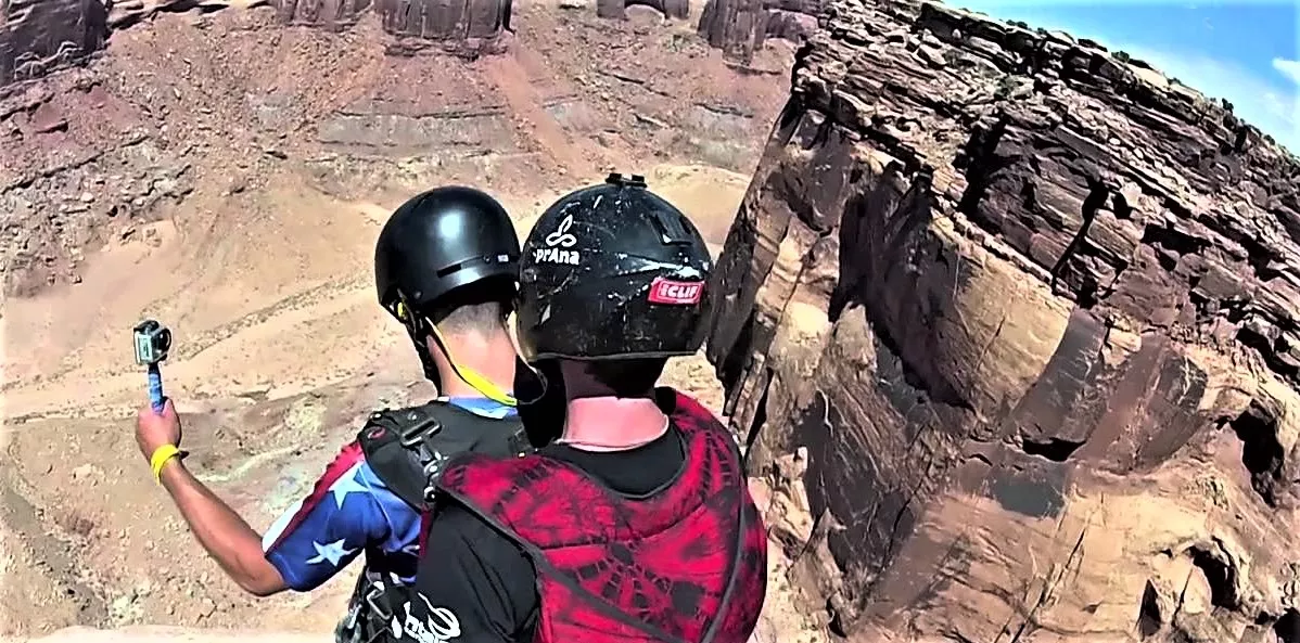 Tandem Base in USA, North America | BASE Jumping - Rated 0.9