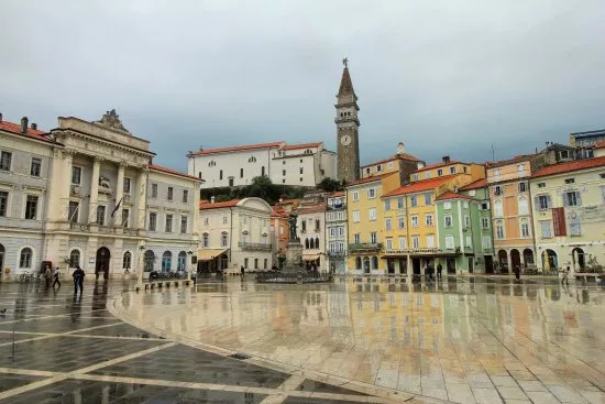 Tartini Square in Slovenia, Europe | Architecture,Restaurants - Rated 4.3