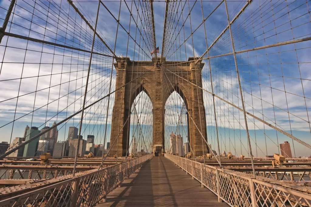 The Brooklyn Bridge in USA, North America | Architecture - Rated 5