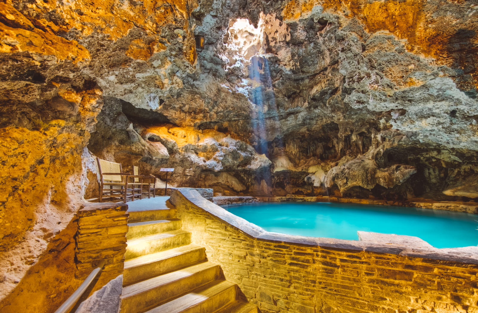 The Cave and Basin National Historic Site of Canada in Canada, North America | Caves & Underground Places,Hot Springs & Pools - Rated 3.8