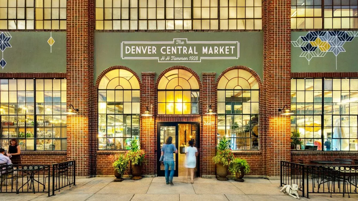 The Denver Central Market in USA, North America | Street Food - Rated 3.9