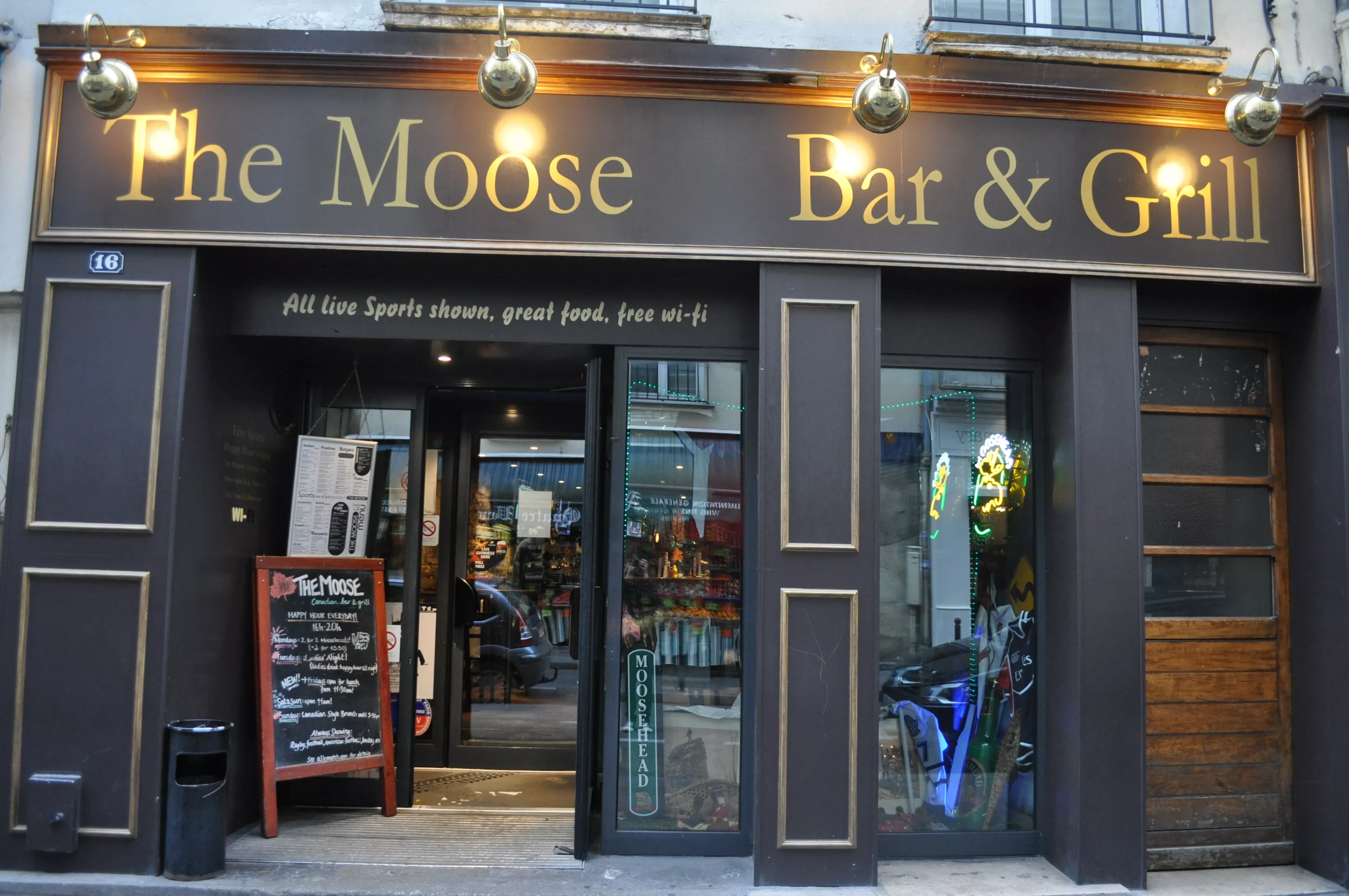 The Moose in France, Europe | Restaurants,Darts - Rated 8