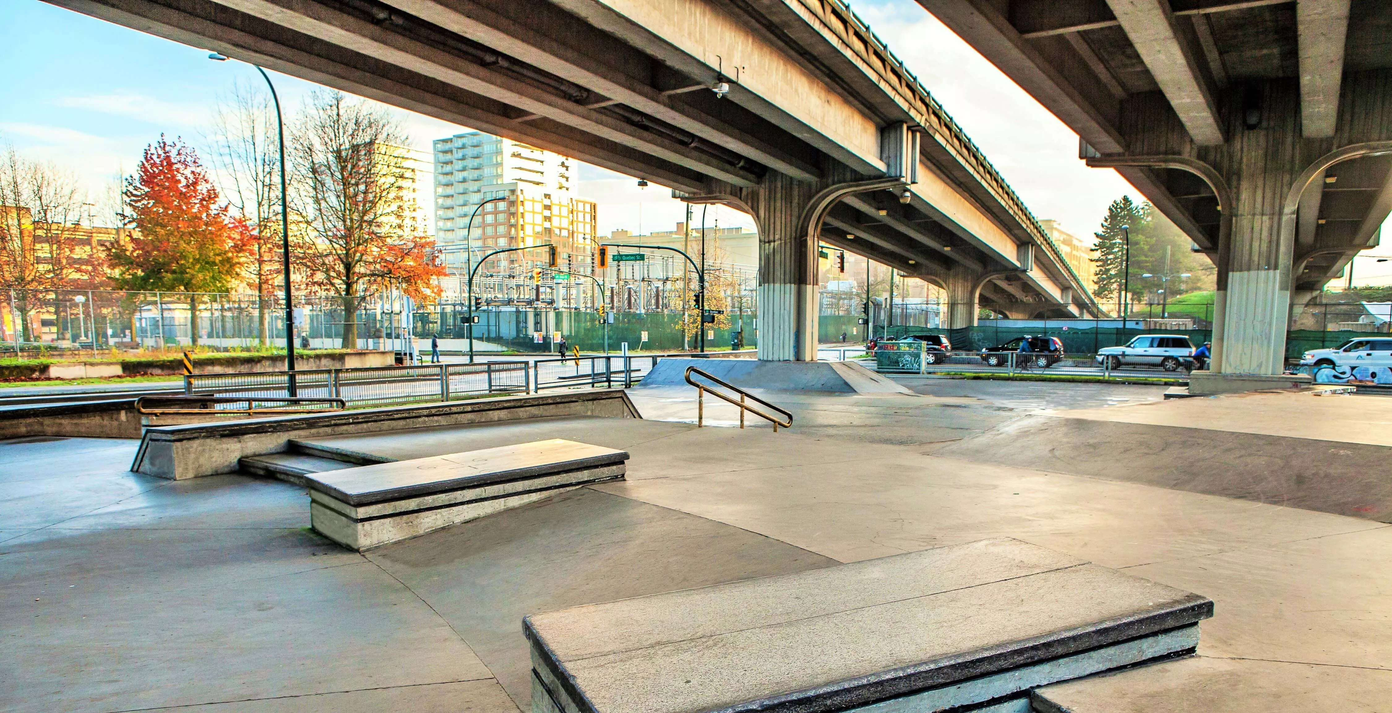 The Plaza Skateboard Park in Canada, North America | Skateboarding - Rated 0.8