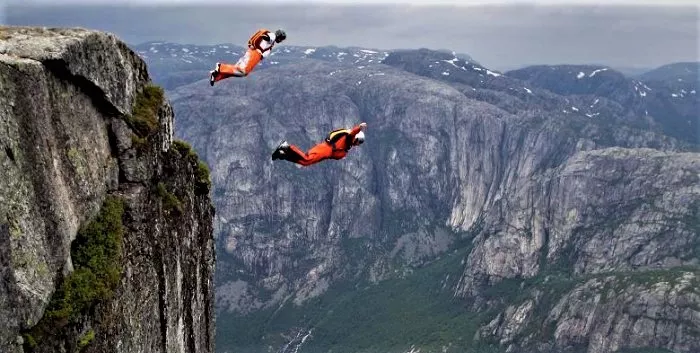 Thor Peak in Canada, North America | BASE Jumping - Rated 0.8