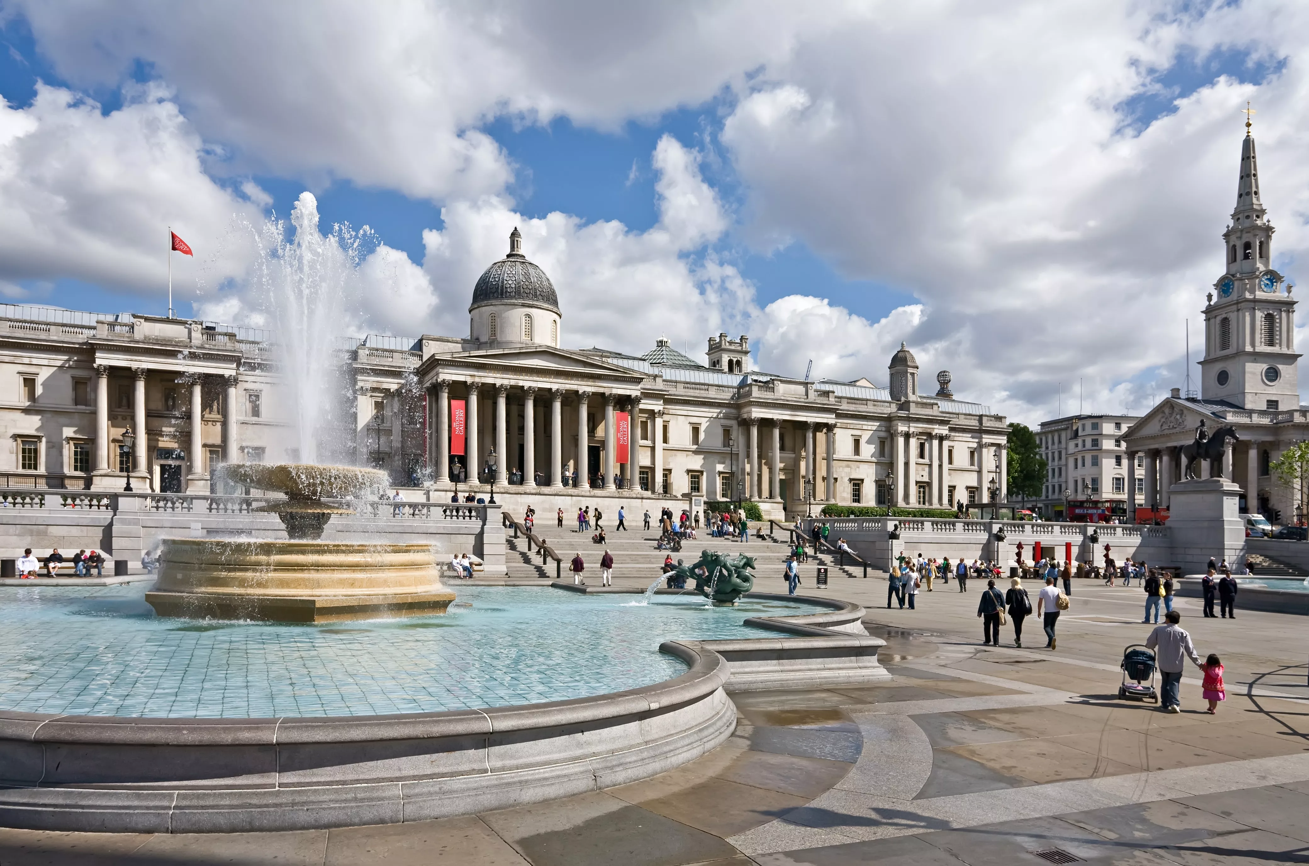 Trafalgar Square in United Kingdom, Europe | Architecture - Rated 5.8