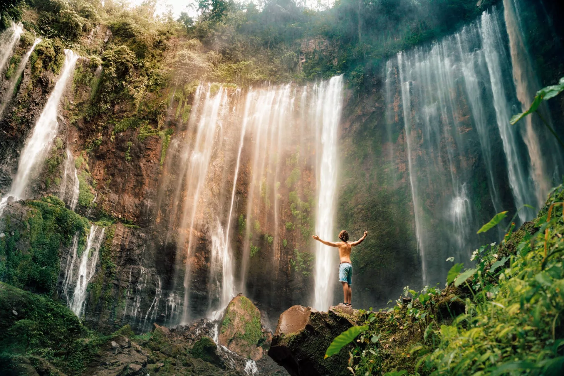 Tumpak Sewu Waterfall in Indonesia, Central Asia | Waterfalls,Trekking & Hiking - Rated 3.9