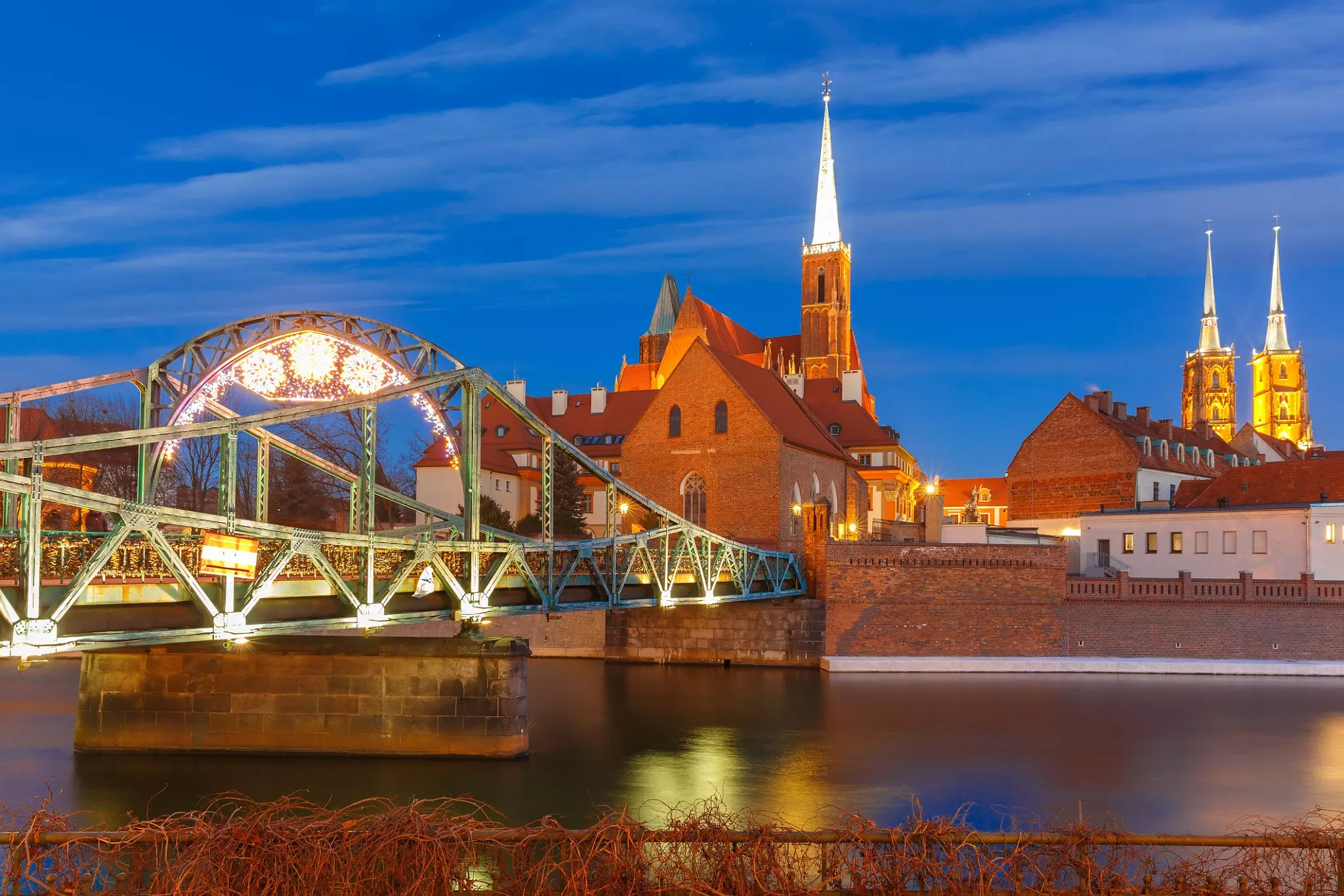Tumskiy Bridge in Poland, Europe | Architecture - Rated 4