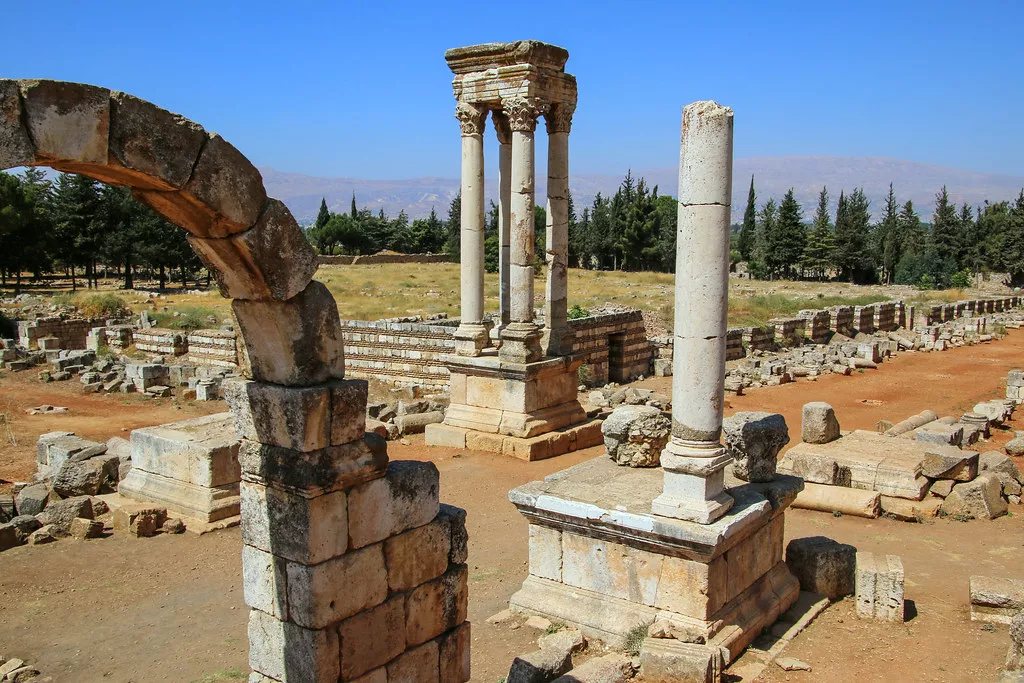 Umayyad City Ruins in Lebanon, Middle East | Excavations - Rated 3.7