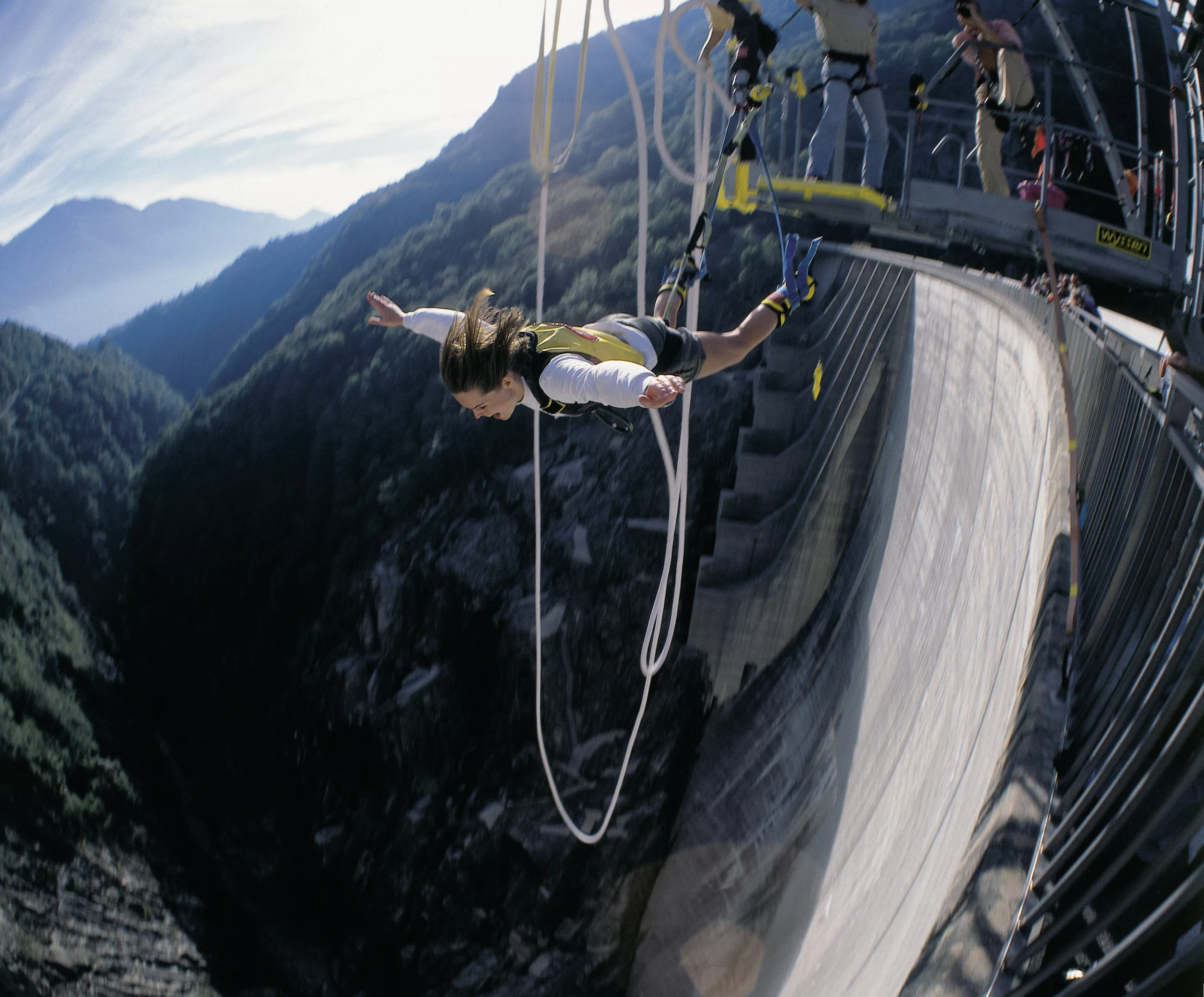 Verzasca Dam in Switzerland, Europe | Bungee Jumping - Rated 4.2
