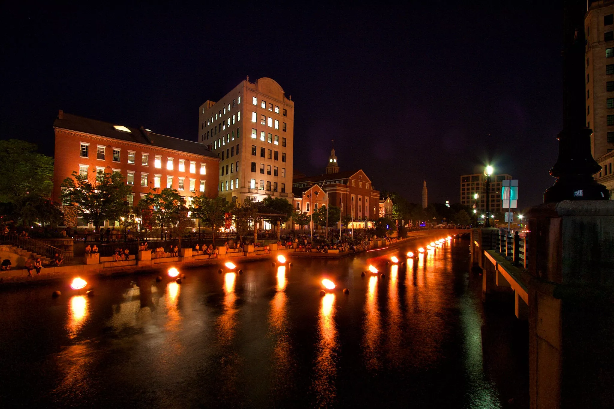 WaterFire in USA, North America | Architecture - Rated 3.8