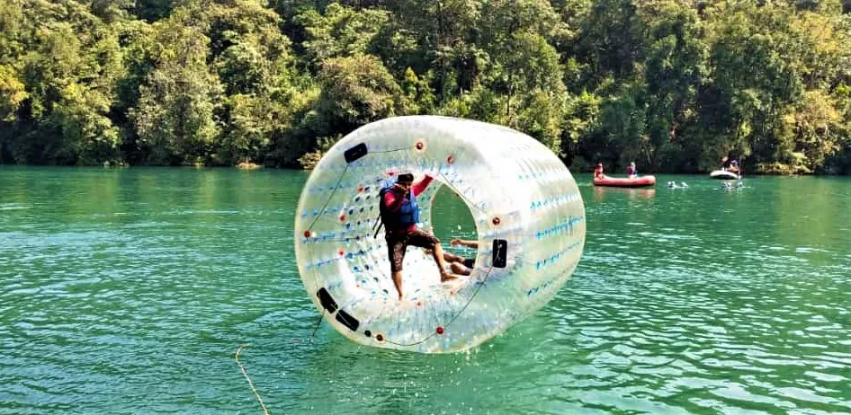 Water Zorbing in India, Central Asia | Zorbing - Rated 3.6