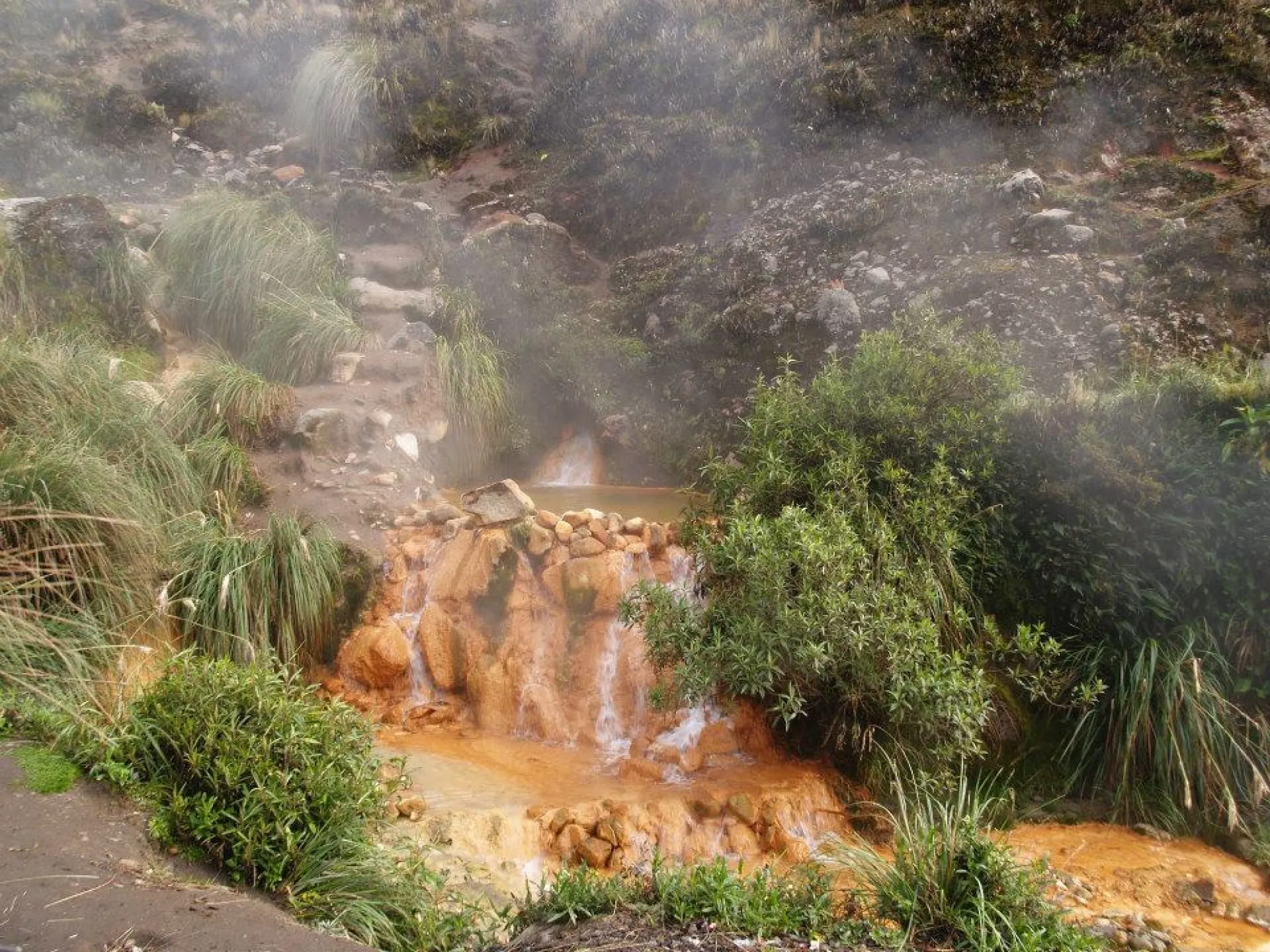 Waterfall and Cunuyacu Hot Springs in Ecuador, South America | Waterfalls,Hot Springs & Pools - Rated 0.9
