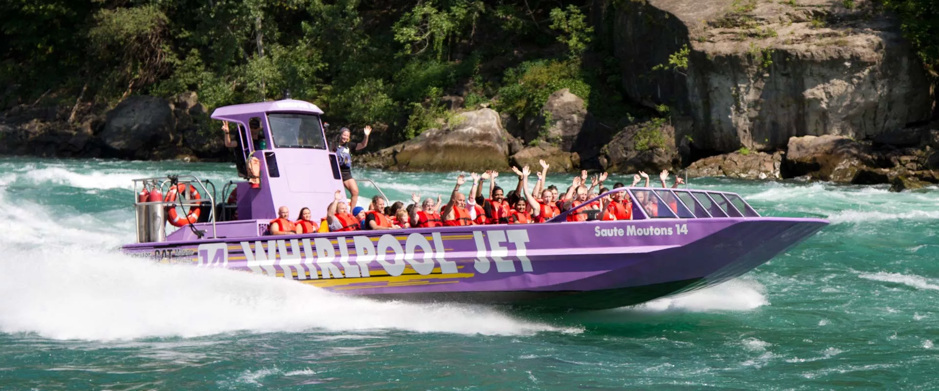 Whirlpool Jet Boat Tours in Canada, North America | Excursions - Rated 3.9