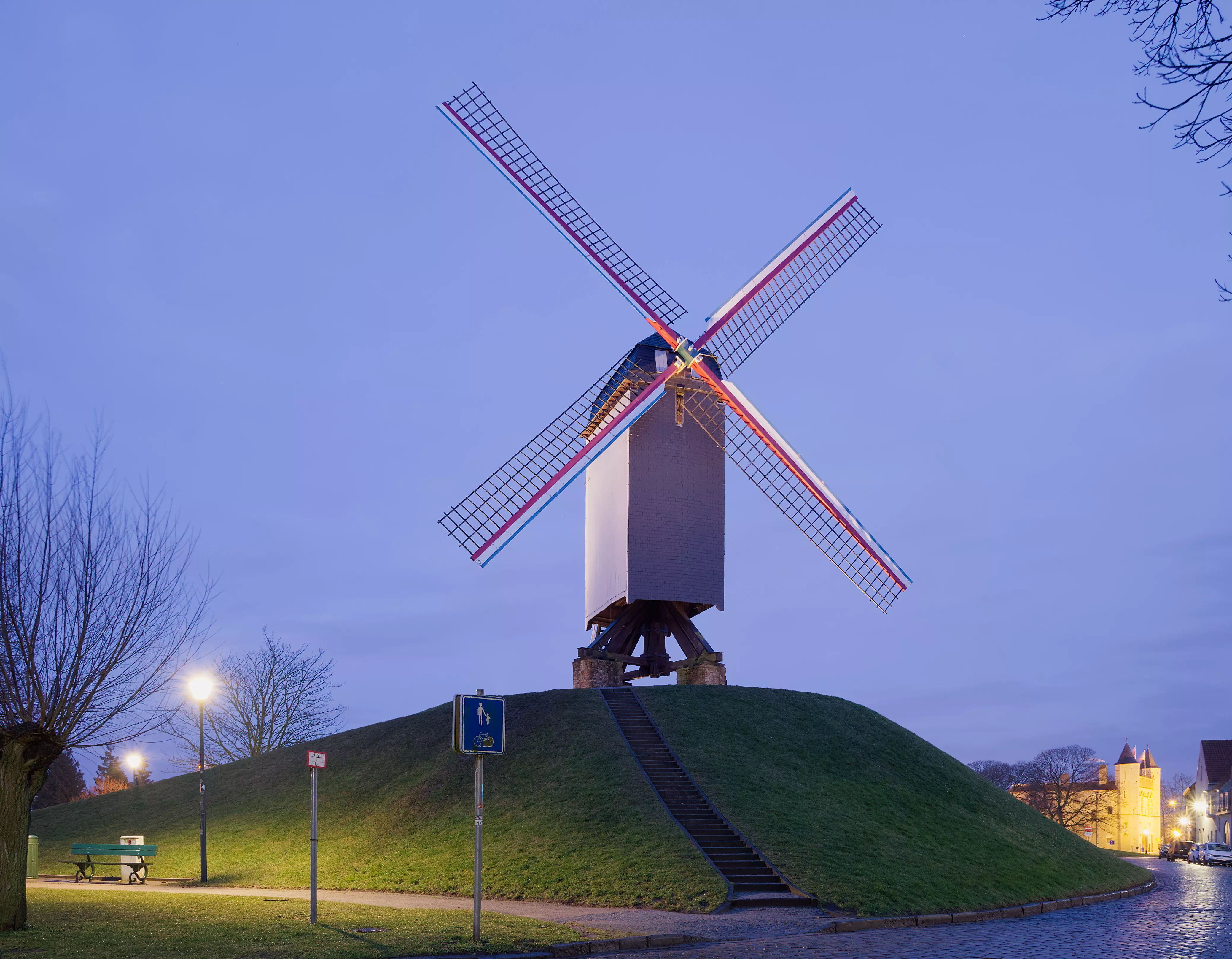 Windmill in Belgium, Europe | Architecture - Rated 0.8