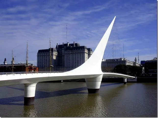 Woman Bridge in Argentina, South America | Architecture - Rated 4.9