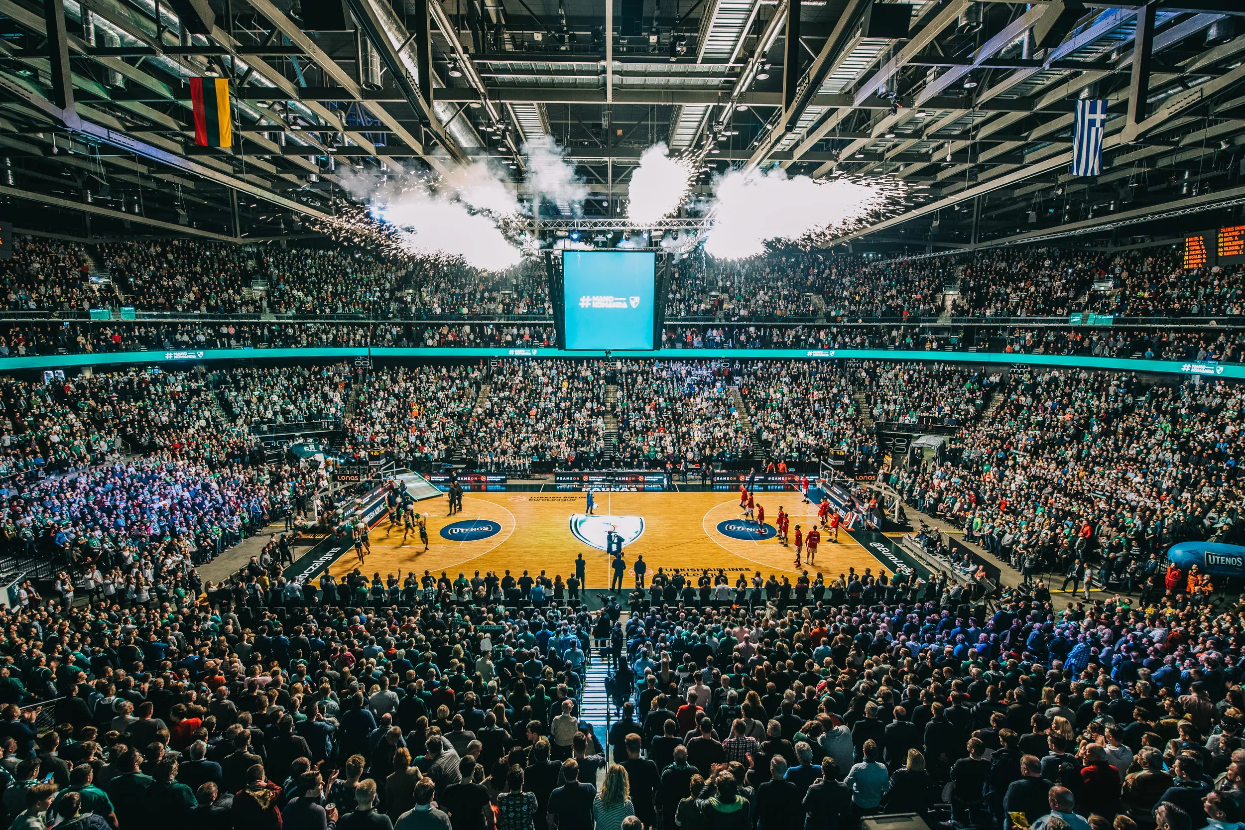 Zalgiris Arena in Lithuania, Europe | Basketball - Rated 6.6