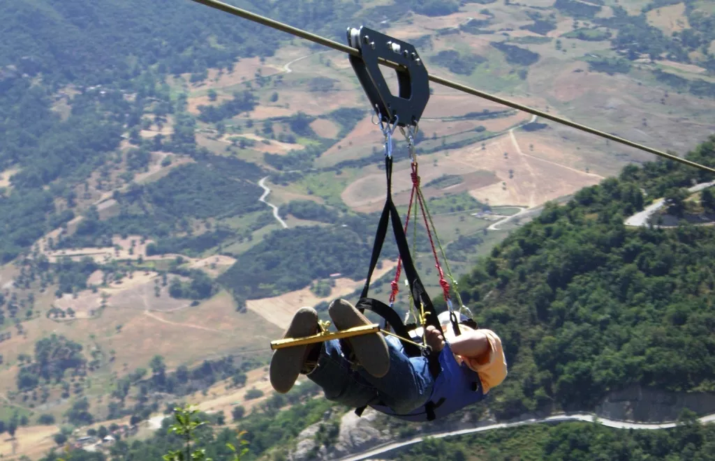 Zip Line Vagli Park in Italy, Europe | Amusement Parks & Rides,Zip Lines - Rated 3.7