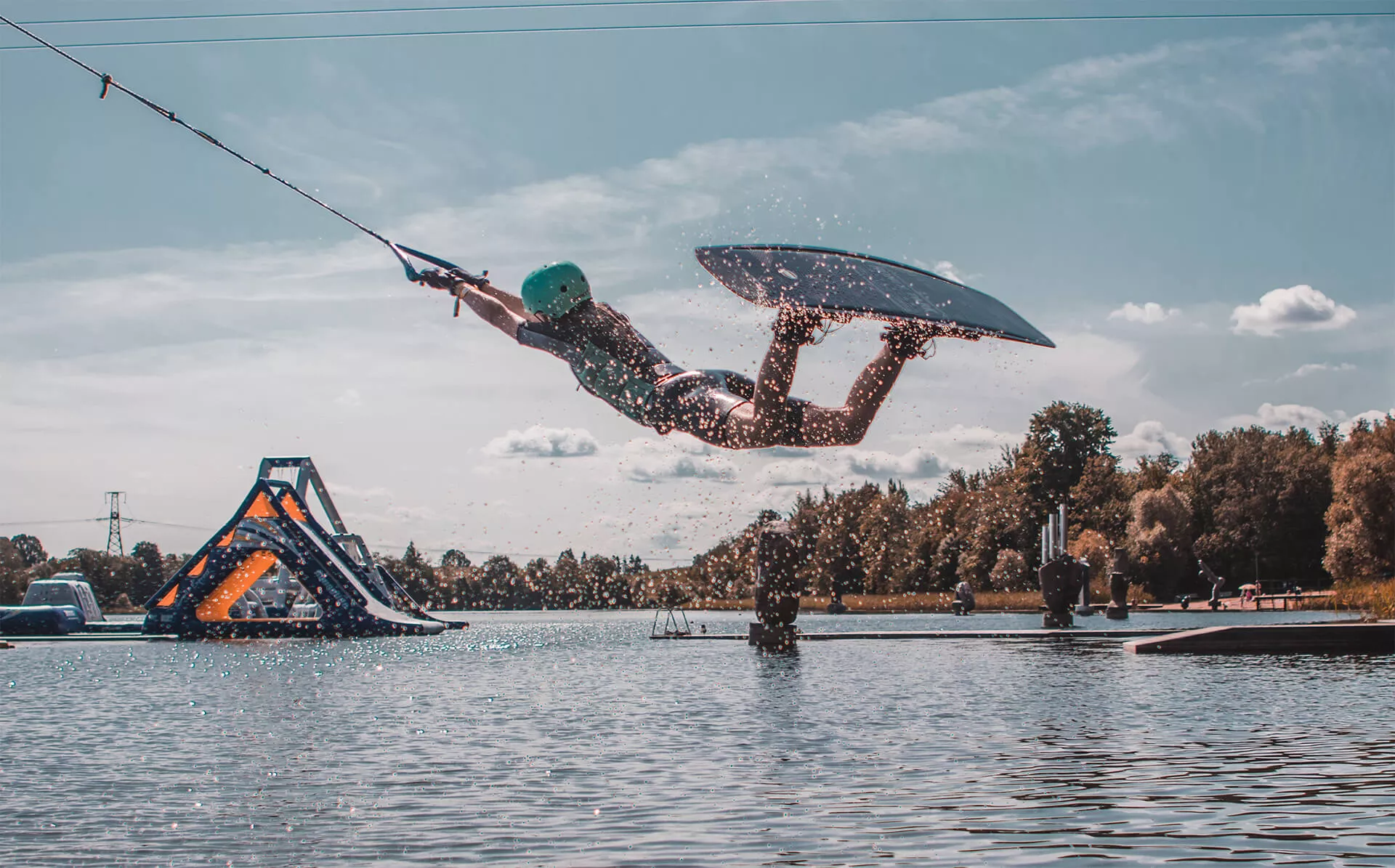 Splash Wake Park in Lithuania, Europe | Wakeboarding - Rated 4.5