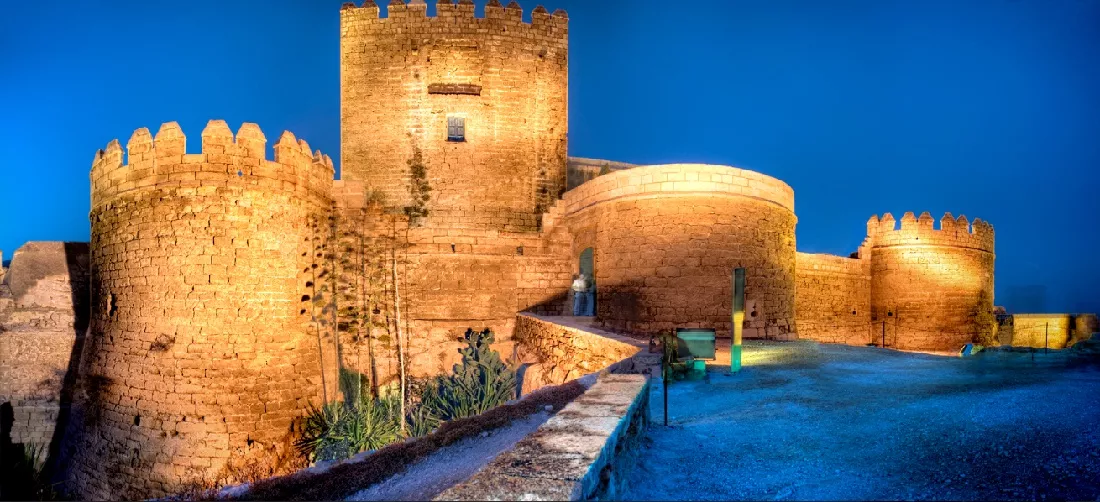 Alcazaba in Almeria in Spain, Europe | Castles - Rated 4