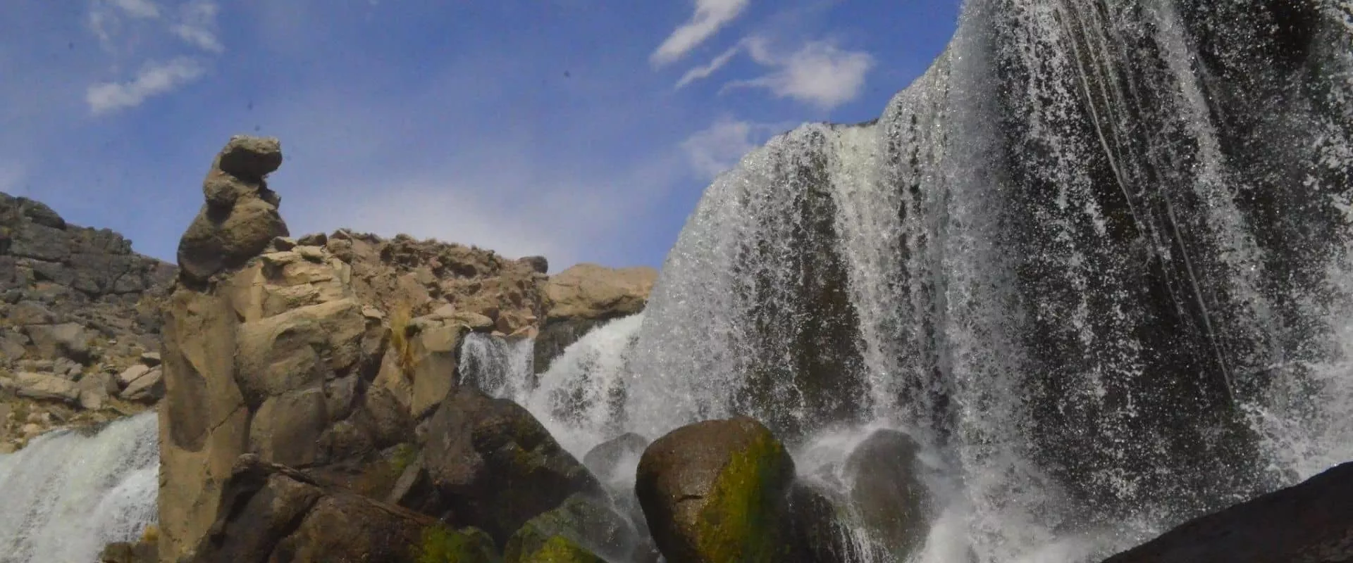 Waterfall Pillones in Peru, South America | Waterfalls - Rated 0.9