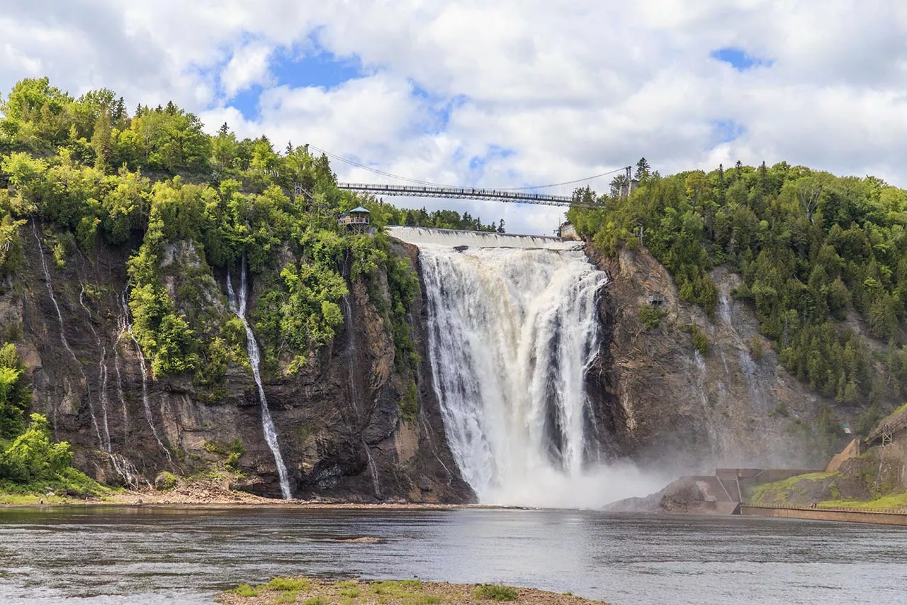 Montmorency Falls in Canada, North America | Waterfalls - Rated 4.5