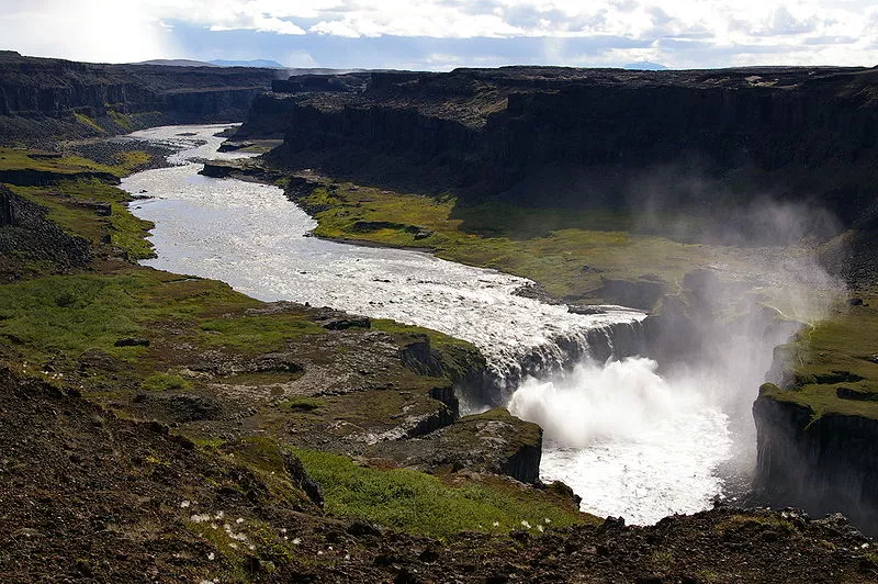Hafragilsfoss in Iceland, Europe | Waterfalls - Rated 0.9