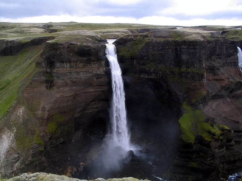 Haifoss in Iceland, Europe | Waterfalls - Rated 4