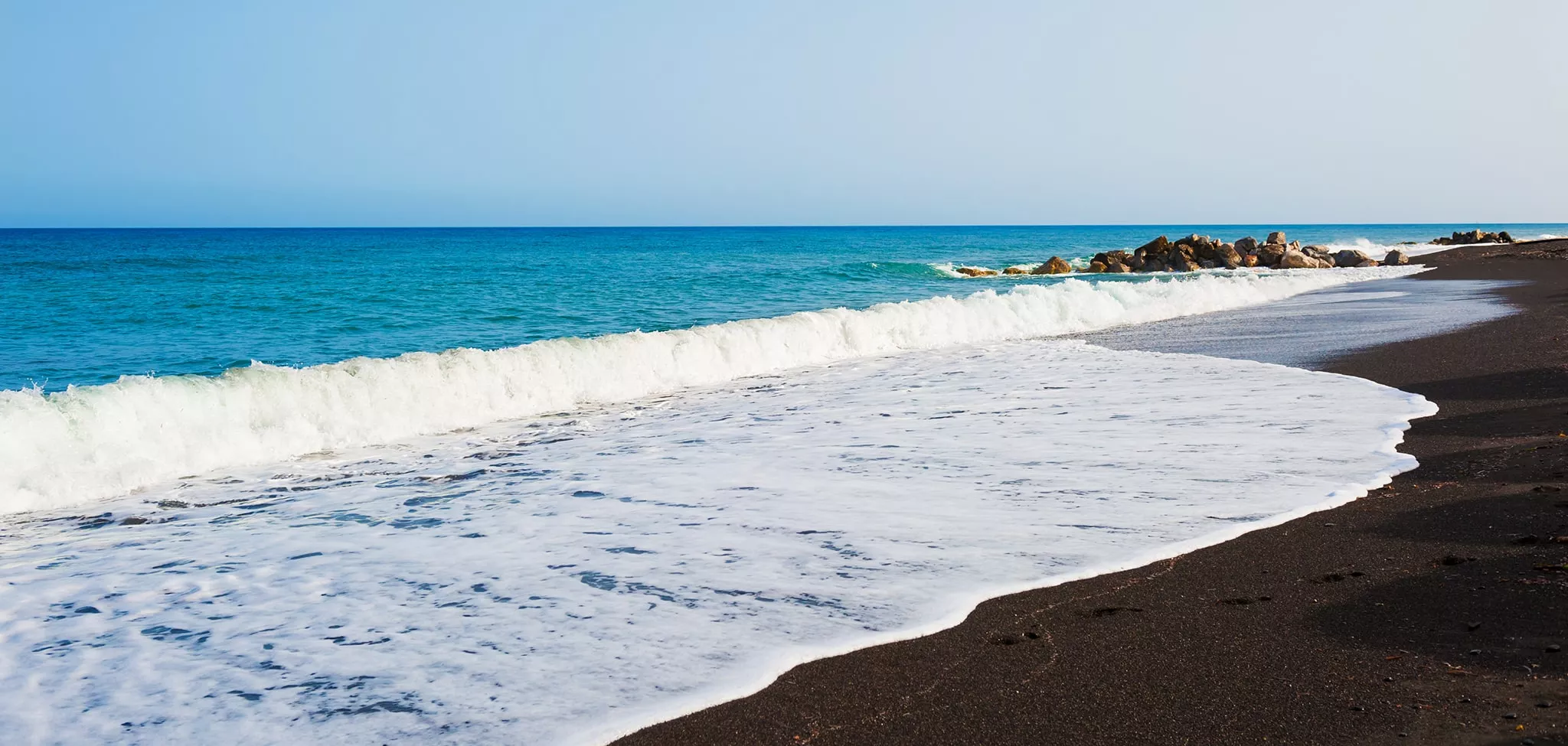 Perissa Black Sand Beach in Greece, Europe | Beaches - Rated 3.9