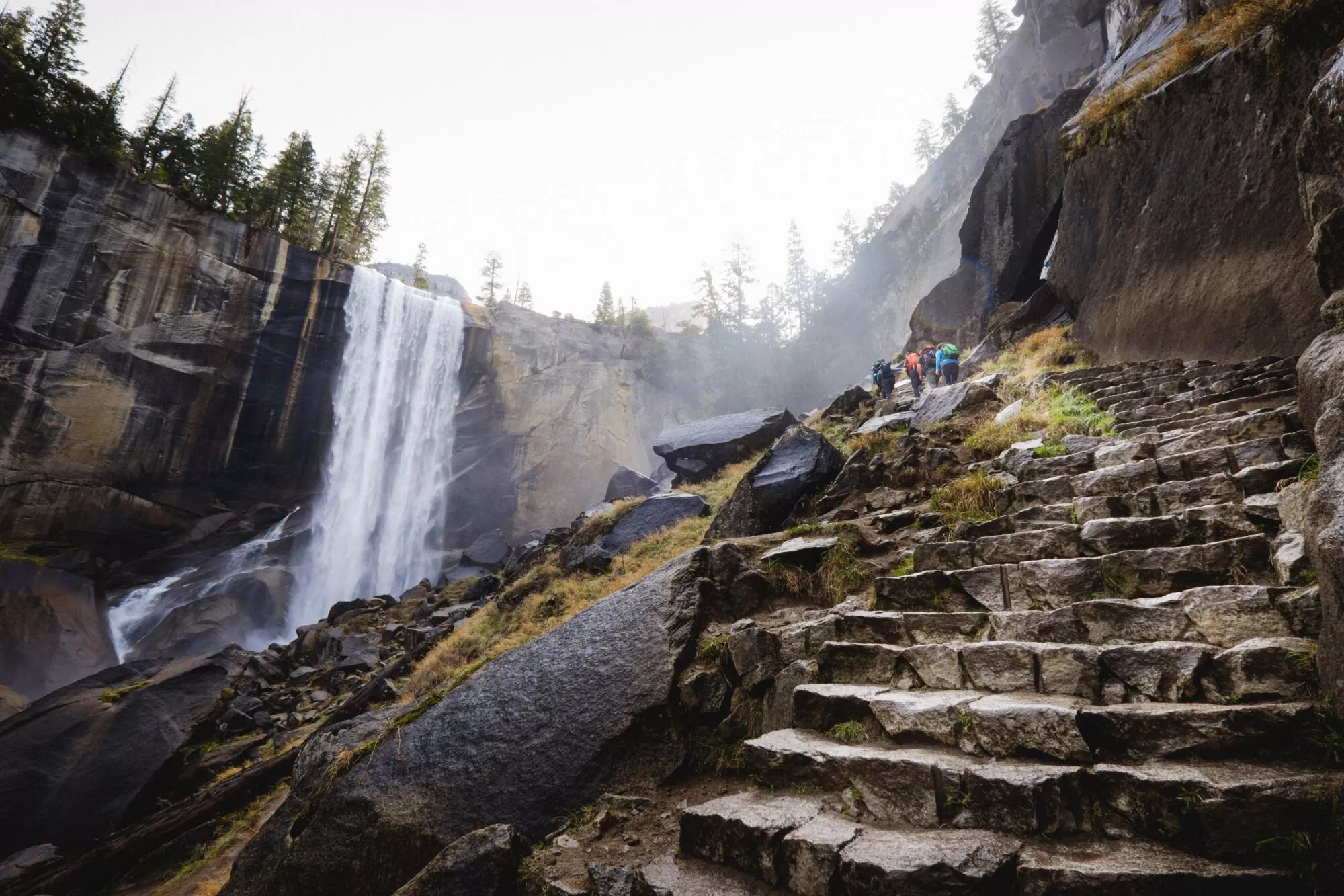 Vernal and Nevada Falls via Mist Trail in USA, North America | Trekking & Hiking - Rated 4.3