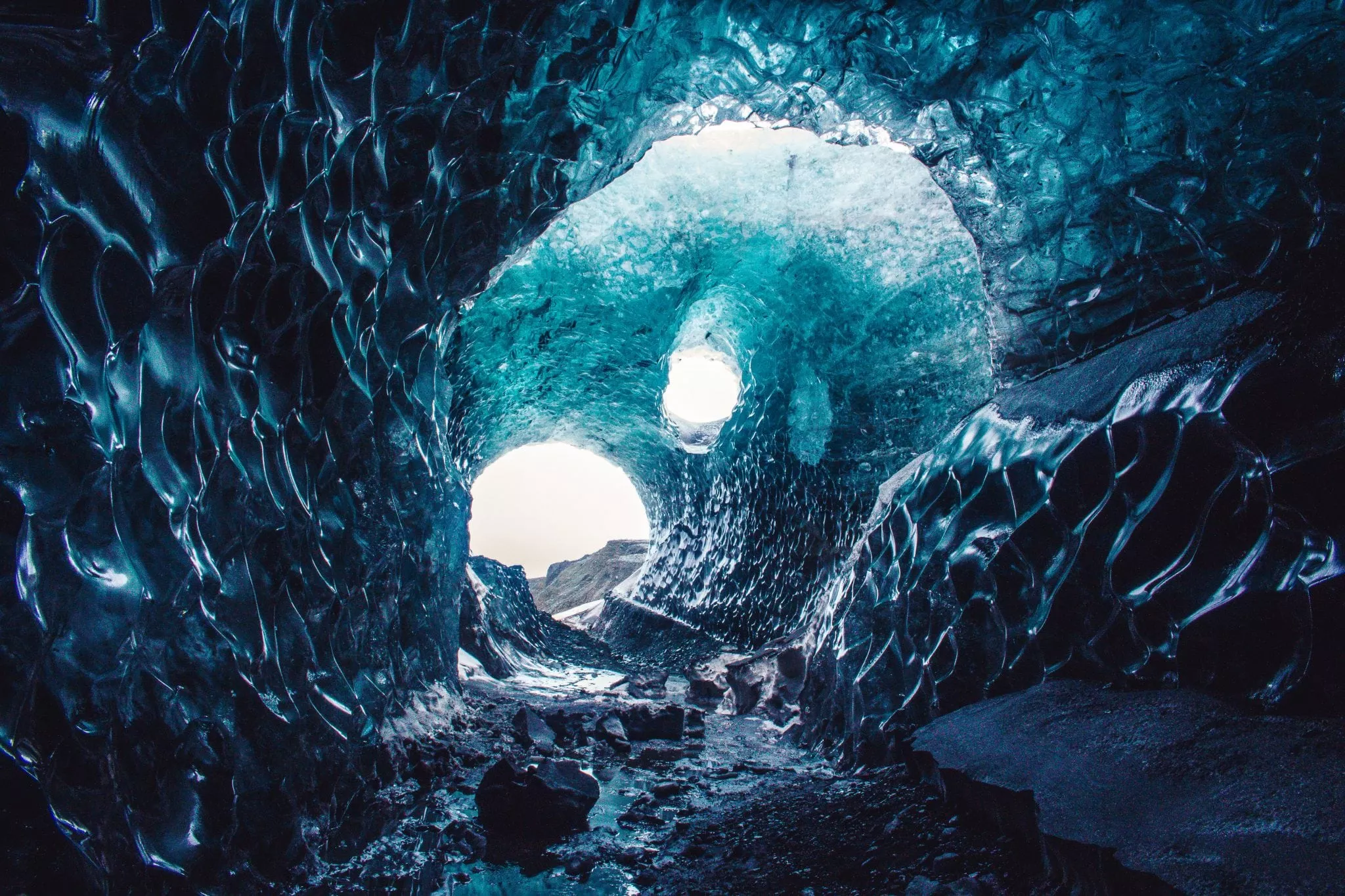 Vatnajokull Ice Cave in Iceland, Europe | Caves & Underground Places,Glaciers,Speleology - Rated 4