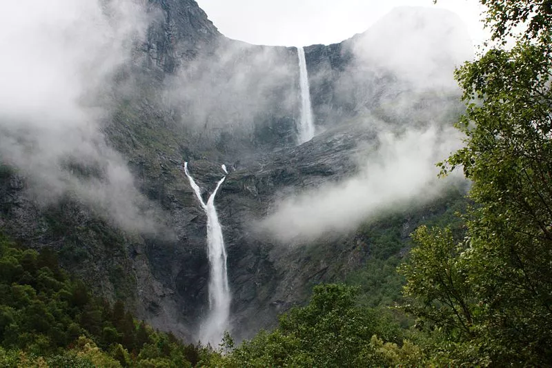 Mardalsfossen in Norway, Europe | Waterfalls - Rated 0.8