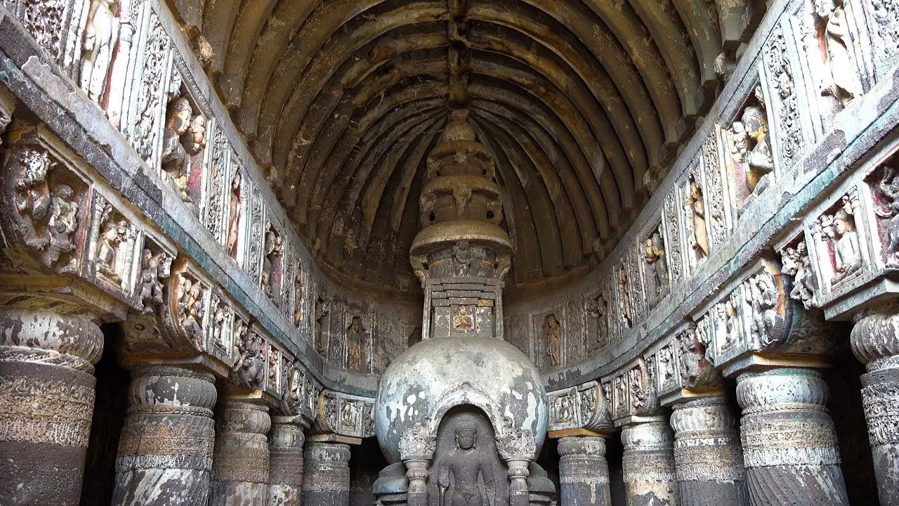Ajanta Caves in India, Central Asia | Caves & Underground Places - Rated 5.2