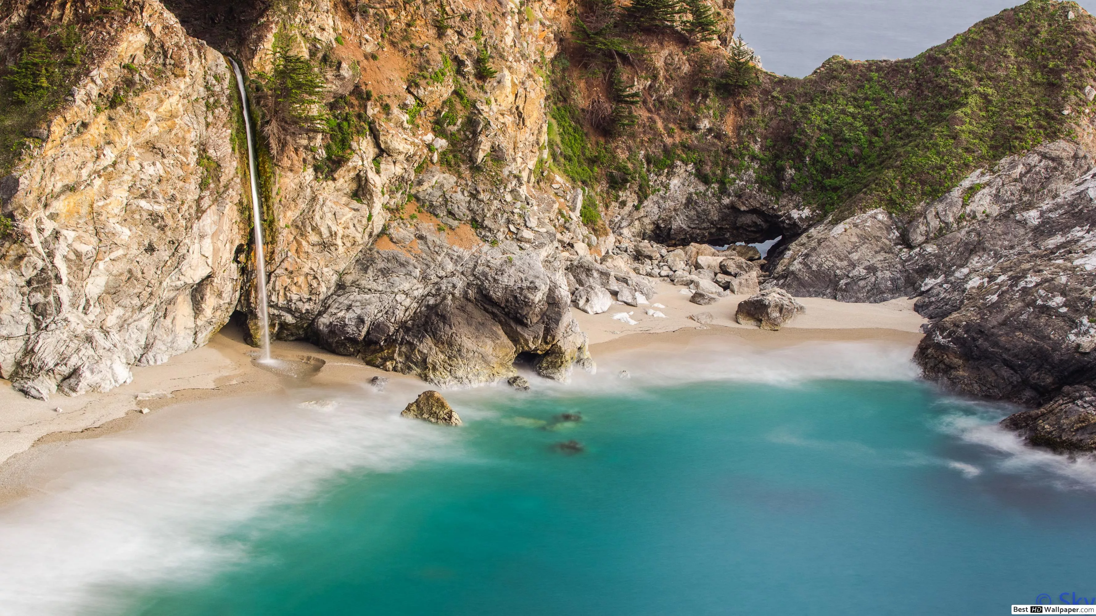 McWay Falls in USA, North America | Waterfalls - Rated 3.8