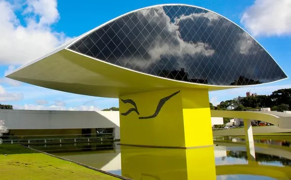 The Oscar Niemeyer Museum in Brazil, South America | Museums - Rated 4.9